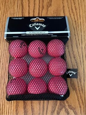 Callaway 9 Soft-Elite Pink Practice Golf Balls